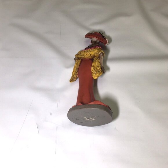 🛑 LADY Skeleton➕🆒 FIGURINE Carnival Party Halloween Day Dead Decor 💸BUY NOW‼️ - Picture 10 of 16